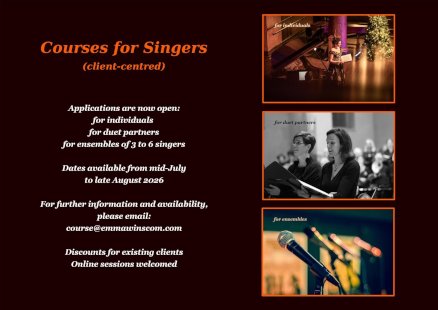 Courses for Singers 2026 (miniature)